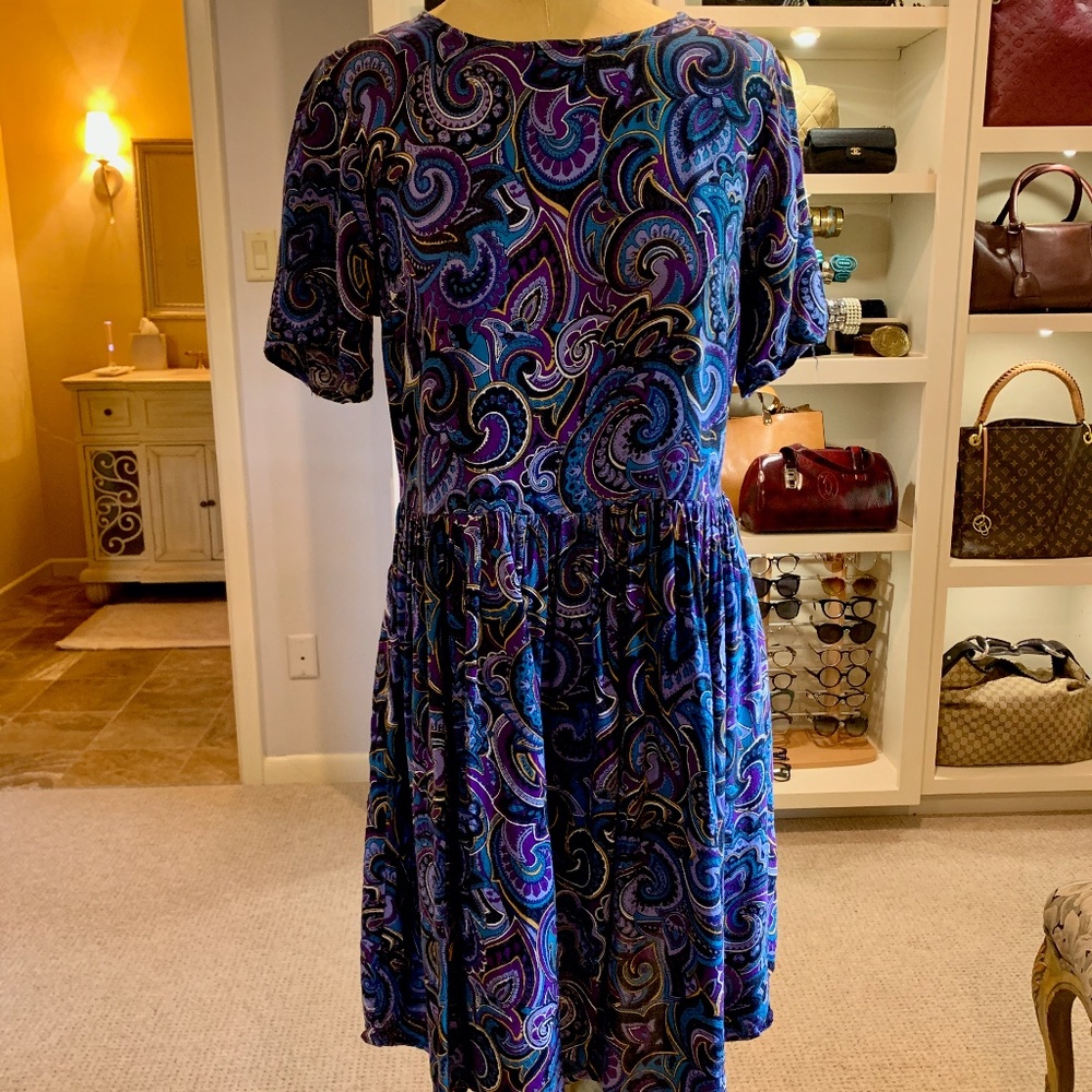 Glamorous Paisley Mini Dress